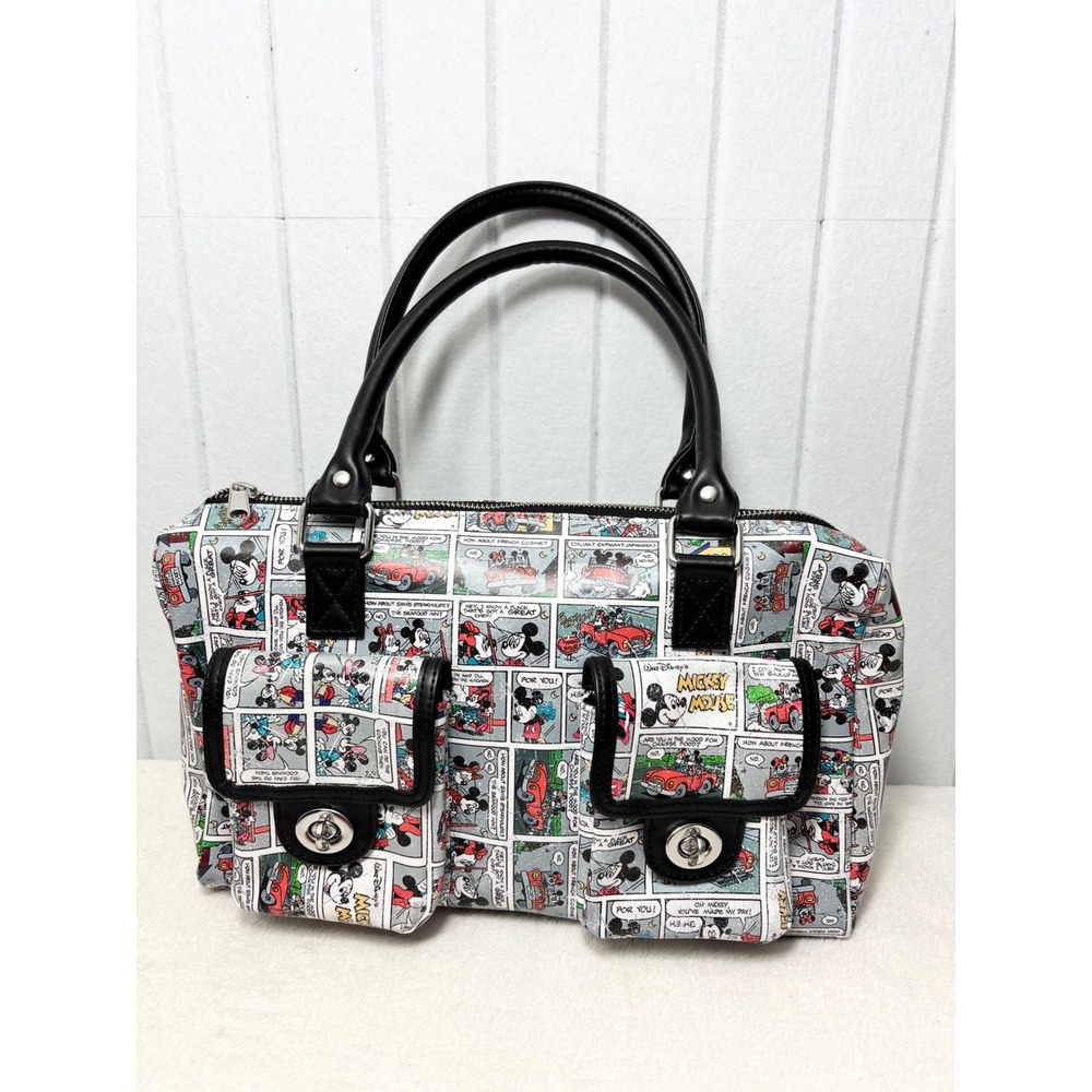 Disney World 100th Anniversary Mickey Mouse Handbag Purse‎